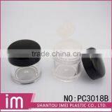 Round Shape Plastic Empty Compact Cosmetic Loose Powder Case thumbnail-5