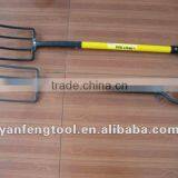 Types of Rail Steel Fork F107HV With V Type Grip