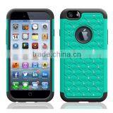 China Full Star Bling Diamond Hybrid Defender Case for IPhone 6 Plus thumbnail-3