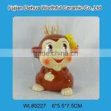 2016 New Design Ceramic Money Bank in Monkey Shape thumbnail-6