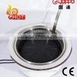 Thai Korean Japanese Style Stovetop BBQ Grill , Steak Pan Stove Set Kitchenware , Wholesale Restaurant Plancha GEY-2000DCT Quality Choice thumbnail-2