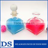 50ml High quality wholesale highly-white transparent glass perfume bottle with glass cap                        
                                                Quality Choice