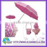 5 Folding Mini Umbrella With Flowers