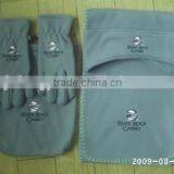 Cheap Custom Polar Fleece Scarf Glove Headband and Bag 4pcs Sets