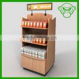 Free Standing Supermarket Food Area Cookies and Chocolate Display Shelf thumbnail-1