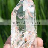 Natural Clear Quartz Crystal Wand with Beautiful Simulation