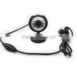 2016 New Wholesale USB 2.0 6 LED PC HD 10x Digital Zoom Webcam Laptop Camera thumbnail-3