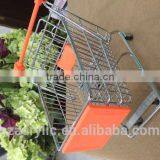 Small Metal Shopping Basket Car thumbnail-3