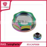 Neo Chrome Racing Oil Filter Cap Engine Tank Cover