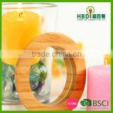 Buy Glass Jars Wood Lid,High Quality Wood Lid For Candle Jar thumbnail-5