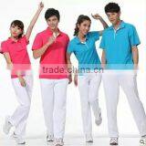 Wholesale White T-shirt Polo T-shirt thumbnail-3