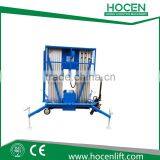 Aerial Maintenance Working Platform 200KG Hydraulic Electric Double Mast Lifting Table Price thumbnail-5