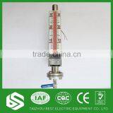 Easy operation top grade magnetic mechanical level gauge for liquids