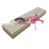 hot sale hair extension packaging box with window