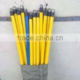 ROUND PVC COATED WOODEN BROOM STICK thumbnail-1