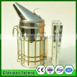 Beekeeping Stainless Steel Bee Hive Smoker Driving Mini Bees Smoker With Round Lid thumbnail-2