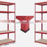 HEAVY DUTY METAL SHELVING UNIT INDUSTRIAL BOLTLESS SHELVES STORAGE RACKING thumbnail-4