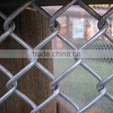 Hot Selling!High Quality Cheap Chain Link Fence top barbed wire/cyclone fence