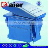 4 Blade Pins Laser Etched Rocker Switch With Red Lamp