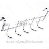 Customed Bathroom Kitchen Over Door Hook Hanging Rack Towel Hanger thumbnail-1