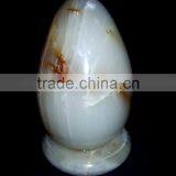 Onyx Light Green Egg Lamp ID: Lamp04 thumbnail-1
