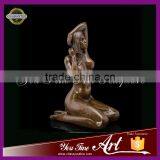 Beauty Female Statue Naked Bronze thumbnail-3