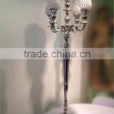 Floor Candelabra/hurrican Crystal Candelabra thumbnail-1