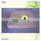 Heze Candy Holder Plain Lid Pine Suitcase Box thumbnail-2