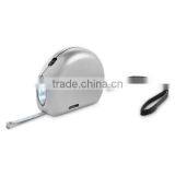 Dynamo Torch With 3 LED and 1m Tape Measure thumbnail-2