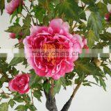 Fake Arbor Peony Flower Tree Artificial Peony Flower for Decoration thumbnail-3