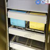 Yiteng Library Furniture Metal Mobile Bookcase Shelving Cabinet thumbnail-5