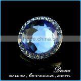 18mm Colorful Crystal Snaps Button Wholesale Snap Button Jewelry thumbnail-1