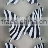 3D Stickers Wall Decor Butterfly Zebra Print thumbnail-1
