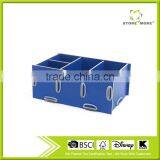 Wood Multi-Function Desk Stationery Organizer for Kids thumbnail-2