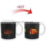 Eco-Friendly Ceramic Partially Color Changing Mug thumbnail-4