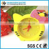 Cat Design Morning Ring Alarm Clock, Kids Favourite Clock, Funny Shape Clock