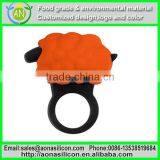 Promational Colorful Sports Silicone Ring With Debossed Logo For Boys / Girls thumbnail-1