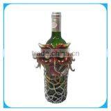 Metal Owl Wine Holder thumbnail-1