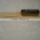 Wooden Wire Suede Shoe Brush thumbnail-1