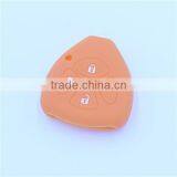 3 Buttons Silicone Car Key Cover for Toyota Camry Highlander thumbnail-3