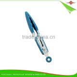 ZY-H2018 Wholesale Kitchen and Barbecue Grill Tongs Silicone Stainless Steel Locking Food Tong thumbnail-4