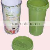 Custom LOGO Double Wall Water Cup Plastic Promotional Gift Bottle thumbnail-2