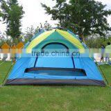 3 Person Double Layer Ripstop Polyester Family Camping Tent With Fiberglass Pole thumbnail-2