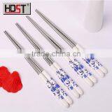 Popular Color Hot Selling Ceramic Handle Stainless Cutlery and Crockery Handle Flatware thumbnail-2