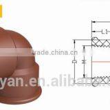 TY High Quality PP Threaded Pipes&fittings 90 DEGELBOW B Eco-friendly Cheap Price Full Size Factory Price List Discount thumbnail-1