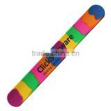 Logo Printed Custom Wholesale Kids Silicone Snap on Bracelet thumbnail-6