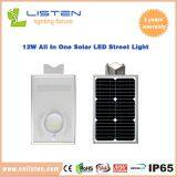 8W/12W Integrated Solar LED Street Light CE RoHS IP65 Approved thumbnail-3