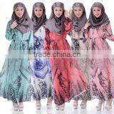 Evening Long Sleeve Maxi Long Dress for Muslimah thumbnail-1