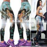 Yoga Fashion Pants Girls Tights Skinny Leggings thumbnail-2