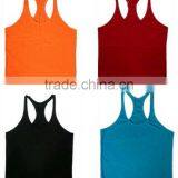 Promotional y Back Mens Tank Top/ Custom Sportswear Tank Top Made in China/ Wholesale China Manufacturer Tank Top thumbnail-1